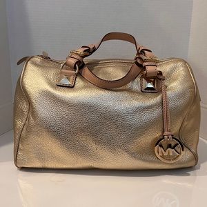 Michael Kors Gold satchel
